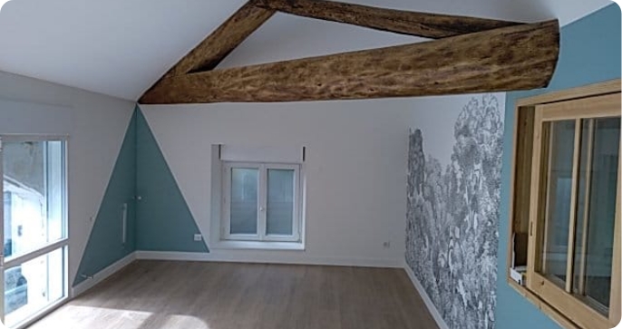 Peinture intérieure à Cognac