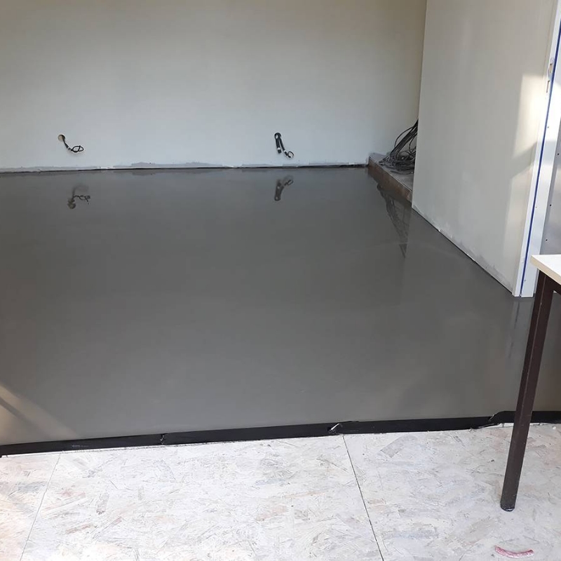 Pose revêtement sol PVC Cognac